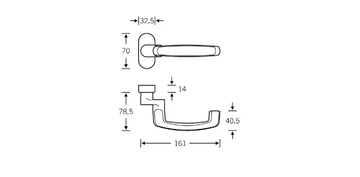 FSB 06 1159 - Stainless steel door handle by FSB - view 3