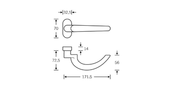 FSB 06 1160 - Door handle by FSB - view 3