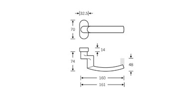 FSB 06 1177 - Door handle by FSB - view 3