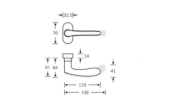 FSB 06 1043 - Door handle by FSB - view 3