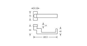 FSB 06 0644 - Door handle by FSB - view 3