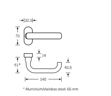 FSB 09 1243 - Door handle by FSB - view 3