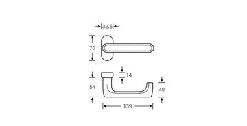 FSB 09 1247 - Aluminium door handle by FSB - view 3