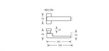 FSB 09 1074 - Door handle by FSB - view 3