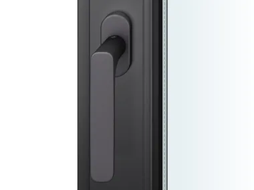 FSB 34 1289 - DK aluminium window handle on rose by FSB - view 2