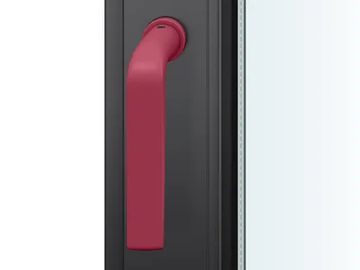 FSB 34 1267 - DK powder coated aluminium window handle by FSB - view 2