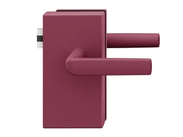 FSB 13 4220 - Powder coated aluminium glass door handle by FSB - view 2