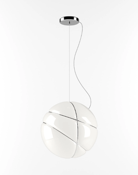 ARMILLA - Blown glass pendant lamp by Fabbian - view 3