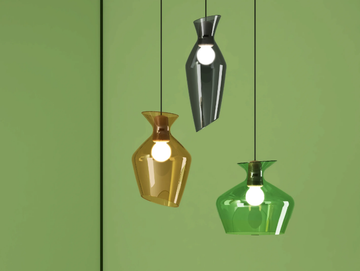 MALVASIA - LED glass pendant lamp by Fabbian - view 3