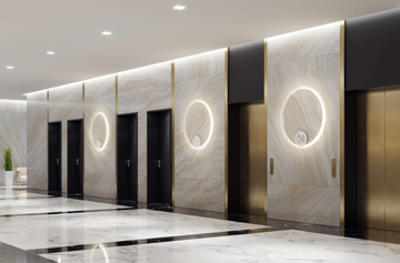 OLYMPIC - Powder coated aluminium wall lamp / ceiling lamp by Fabbian - view 3