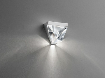 TRIPLA - LED crystal wall lamp by Fabbian - view 2