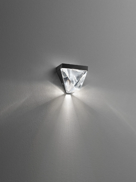 TRIPLA - LED crystal wall lamp by Fabbian - view 3