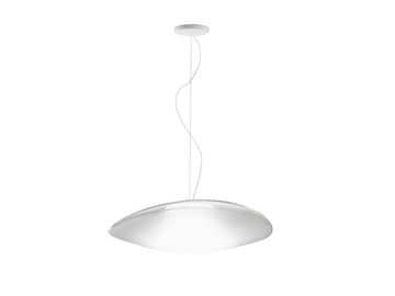 LOOP - LED blown glass pendant lamp by Fabbian - view 3