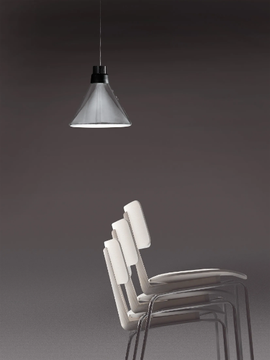 POLAIR - LED Pyrex® pendant lamp by Fabbian - view 3