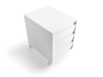ALI - Metal office drawer unit with castors by Fantin - view 3