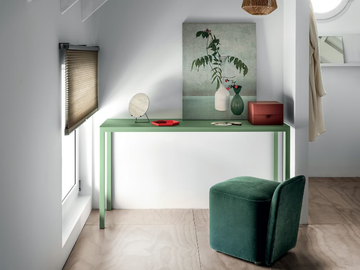 FRAME - Rectangular metal console table by Fantin - view 2