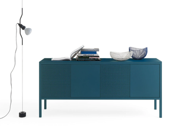 FRAME - Metal sideboard with doors by Fantin - view 2