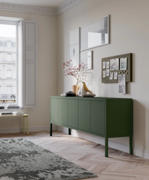FRAME - Rectangular wall-mounted framed mirror by Fantin - view 3