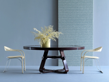 FETTUCCINI - Tanned leather chair with armrests by Fasem - view 3