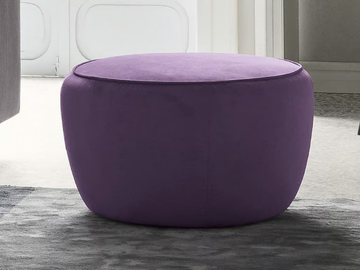FUJI - Velvet pouf by Felis - view 2