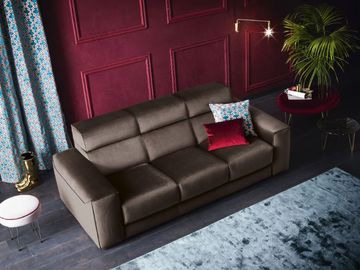 AJAR - 3 seater velvet sofa by Felis - view 3