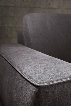 ANGEL - 3 seater sled base fabric sofa by Felis - view 3