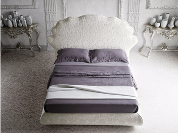 JASON - Classic style upholstered fabric double bed by Felis - view 3