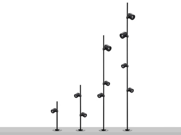 OLU 6 POLE - LED Outdoor floodlight by Flexalighting - view 3