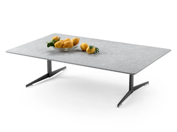 FLY - Rectangular stone coffee table by Flexform - view 3
