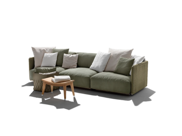 EDDY OUTDOOR - 3 seater sectional fabric garden sofa by Flexform - view 3