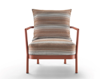 CAMARGUE - Aluminium and fabric garden armchair by Flexform - view 3