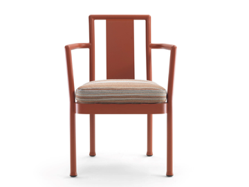 CAMARGUE - Aluminium small garden armchair by Flexform - view 3