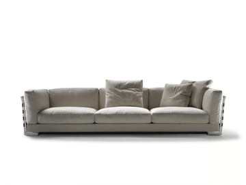CESTONE - 3 seater fabric sofa by Flexform - view 2