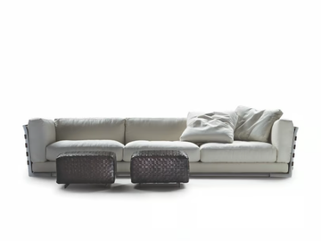 CESTONE - 3 seater fabric sofa by Flexform - view 3