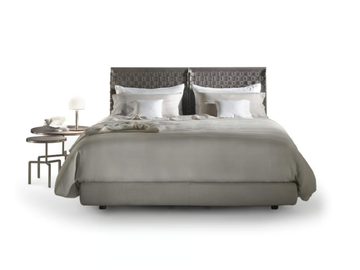 CESTONE - Tanned leather storage bed by Flexform - view 2