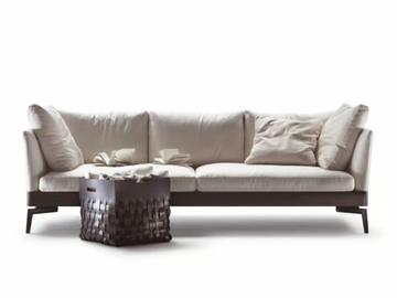 FEEL GOOD - FEEL GOOD TEN - 3 seater fabric sofa by Flexform - view 2