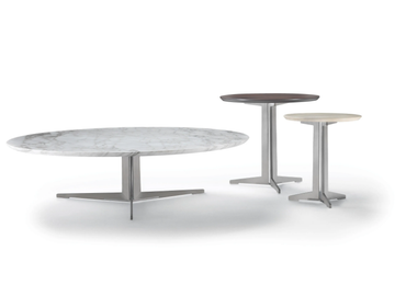 FLY - Round marble coffee table by Flexform - view 2