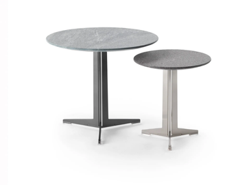 FLY - Round natural stone coffee table by Flexform - view 2