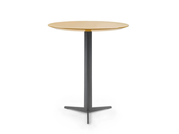 FLY - Round high table with 3-star base by Flexform - view 2