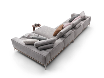 GREGORY XL - Sectional fabric sofa by Flexform - view 3