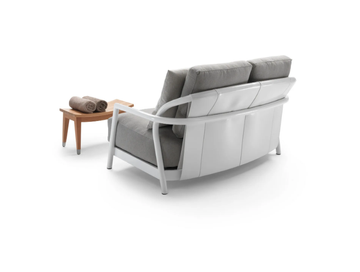 ALISON OUTDOOR - 2 seater fabric garden sofa with removable cover by Flexform - view 3
