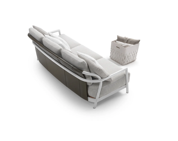 ALISON OUTDOOR - 3 seater fabric garden sofa with removable cover by Flexform - view 3