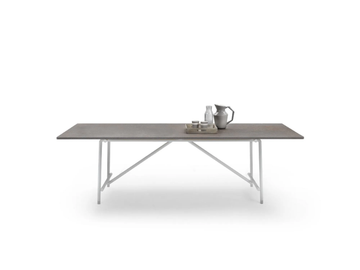 ANY DAY OUTDOOR - Rectangular stone garden table by Flexform - view 3