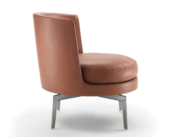 FEEL GOOD - FEEL GOOD SOFT - Leather easy chair by Flexform - view 3
