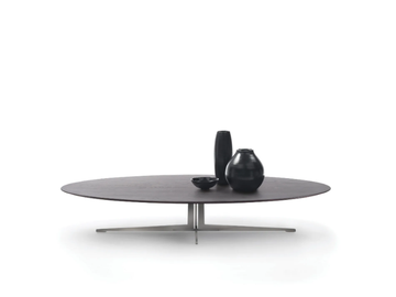 FLY - Oval wooden coffee table by Flexform - view 2