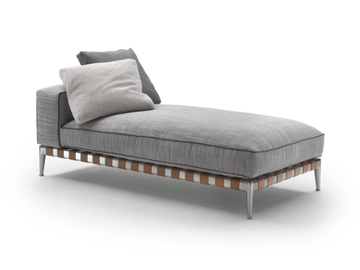 GREGORY XL - Fabric day bed by Flexform - view 2