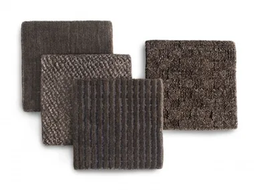 PREMIUM COLLECTION DARK BROWN - Cotton rug by Flexform - view 2