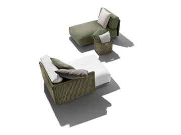 EDDY OUTDOOR - Fabric Garden daybed by Flexform - view 2