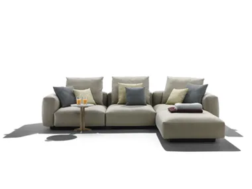 GRANDEMARE OUTDOOR - 3 seater sectional fabric garden sofa with chaise longue by Flexform - view 2