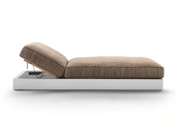FREEPORT - Recliner fabric sun lounger by Flexform - view 2